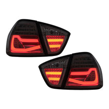 Barra LED fanali posteriori per BMW Serie 3 E90 berlina (03.2005-08.2008) fumé