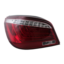 Barra LED fanali posteriori per BMW Serie 5 E60 LCI (2007-2010) rosso trasparente