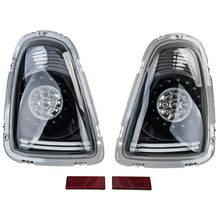 Carica l'immagine nel visualizzatore di Gallery, LED trasparente vetro nero Fanali posteriori per Mini un Cooper R56 2006-2010