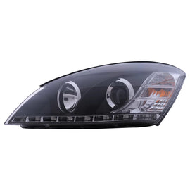 LED DRL fari anteriori per KIA Ceed (09.2006-08.2009) luce diurna nero