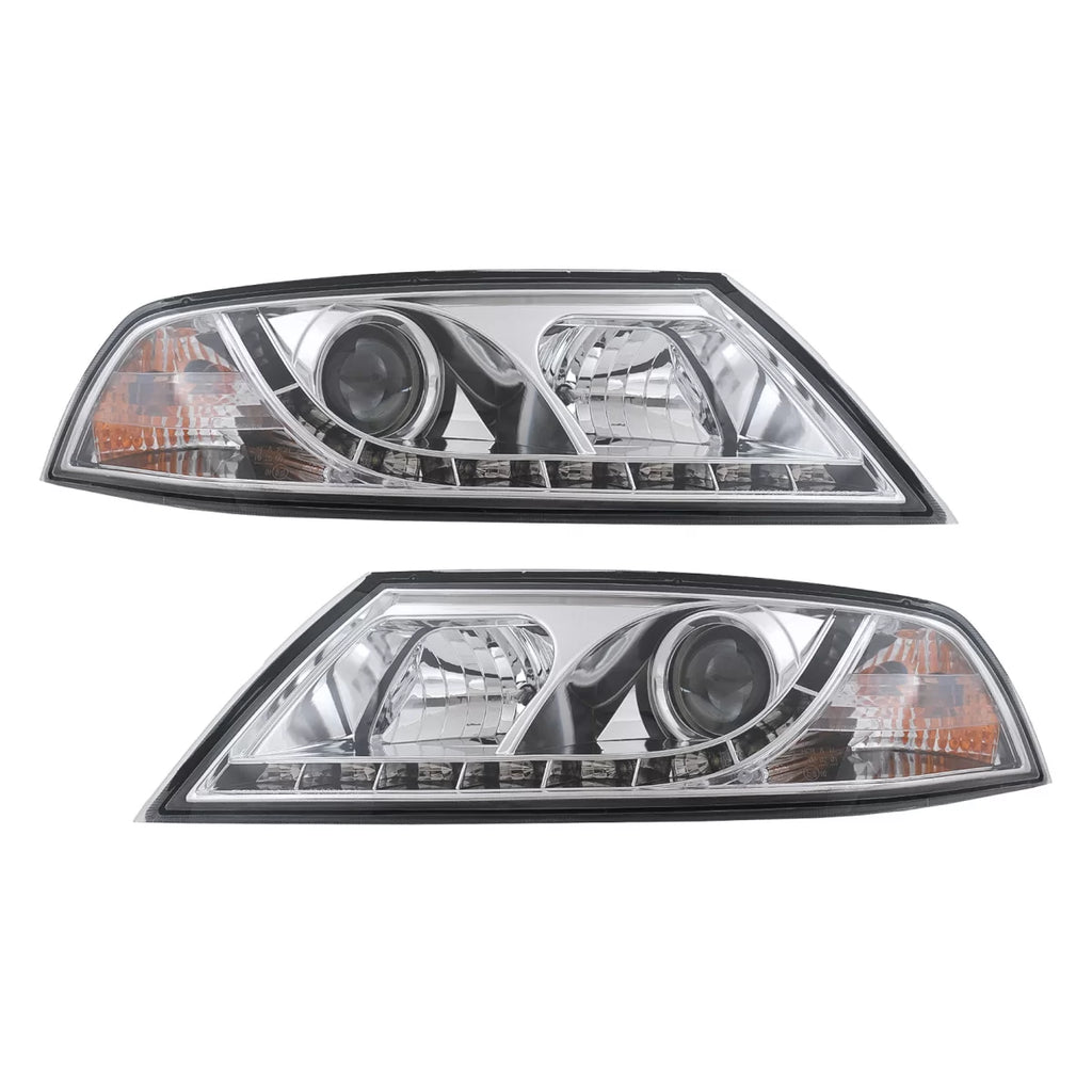 LED DRL fari anteriori per Skoda Octavia II (03.2004-2008) cromato