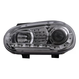 LED DRL fari anteriori per VW Golf IV 4 (09.1997-09.2003) cromato