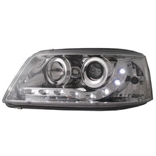 LED DRL fari anteriori per VW Transporter T5 (04.2003-08.2009) cromato