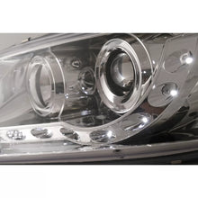 LED DRL fari anteriori per VW Transporter T5 (04.2003-08.2009) cromato