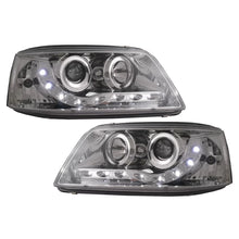 LED DRL fari anteriori per VW Transporter T5 (04.2003-08.2009) cromato