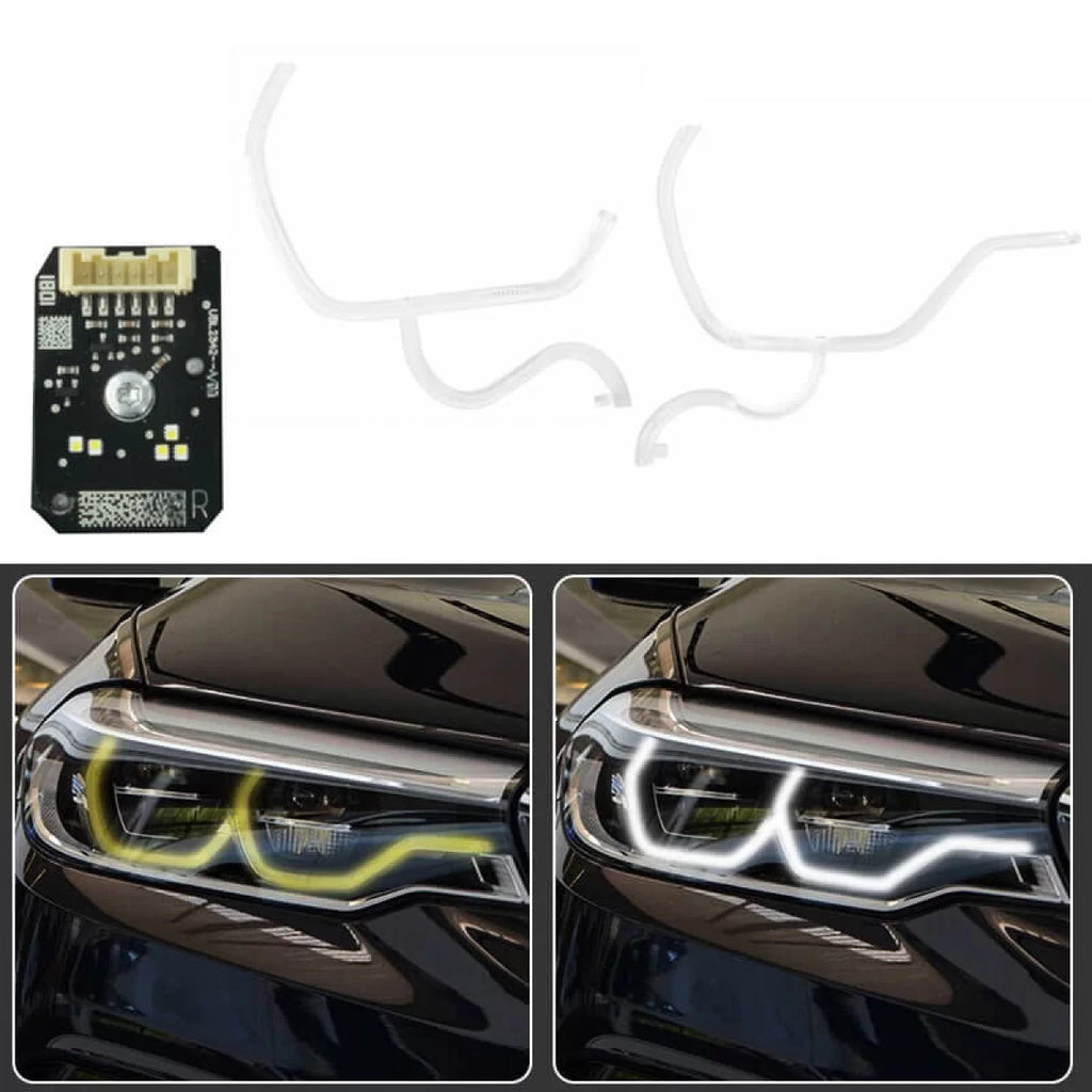 Led DRL modulo & DRL Tube per Bmw 5 G30 pre-restyling 2018-2020 destro luce