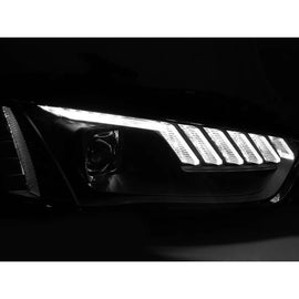 LED Set fari anteriori per Audi A4 B8 2012-2015 con dinamico Indicatore di direzione per il modello con di serie alogeno