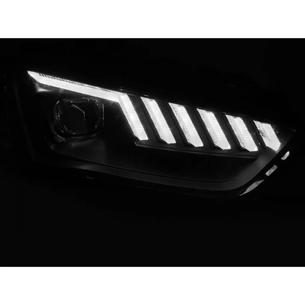 LED Set fari anteriori per Audi A4 B8 2012-2015 con dinamico Indicatore di direzione per il modello con di serie alogeno