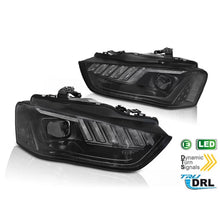 Carica l'immagine nel visualizzatore di Gallery, LED Set fari anteriori per Audi A4 B8 2012-2015 con dinamico Indicatore di direzione per il modello con di serie alogeno