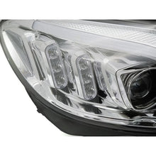 Carica l'immagine nel visualizzatore di Gallery, LED Set fari anteriori per Mercedes Classe C W205 2014-2018 con cromato base, sinistro e destro, per il modello