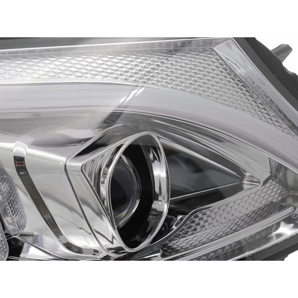 LED Set fari anteriori per Mercedes Classe C W205 2014-2018 con cromato base, sinistro e destro, per il modello