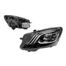 LED faro anteriore tuning kit per Mercedes Classe S W222 2013-2017, compatibile con Paraurti anteriore 2013-2017, nero