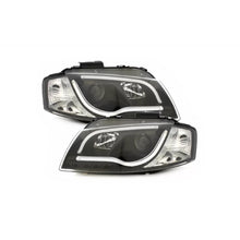 Carica l'immagine nel visualizzatore di Gallery, Fari anteriori LED per Audi A3 8P (05.2003-03.2008) Luce diurna Tube luci nero