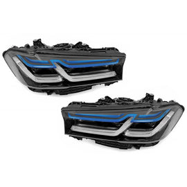 Fari anteriori LED per BMW Serie 5 G30 berlina G31 Touring (2020 e successivi) LCI design