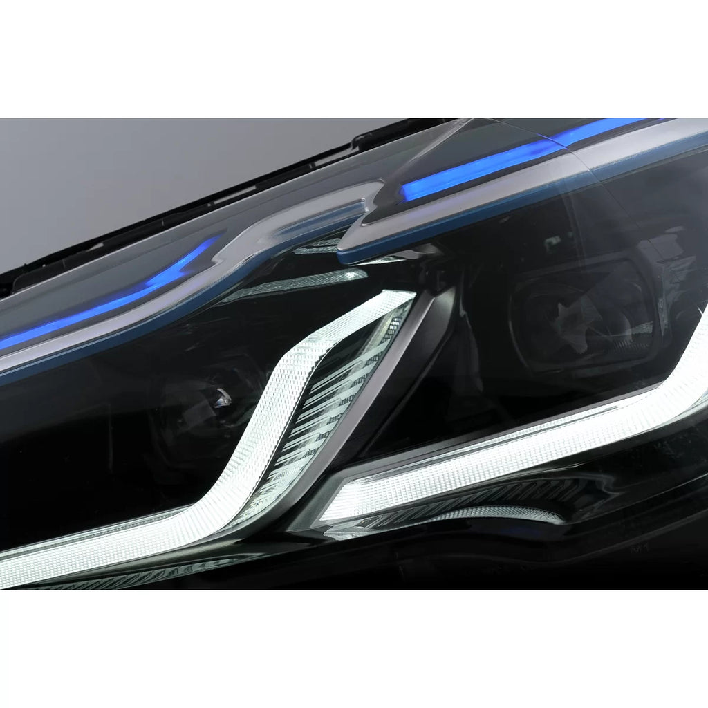 Fari anteriori LED per BMW X1 SUV F48 (2015-2020) conversione da alogeno a LED