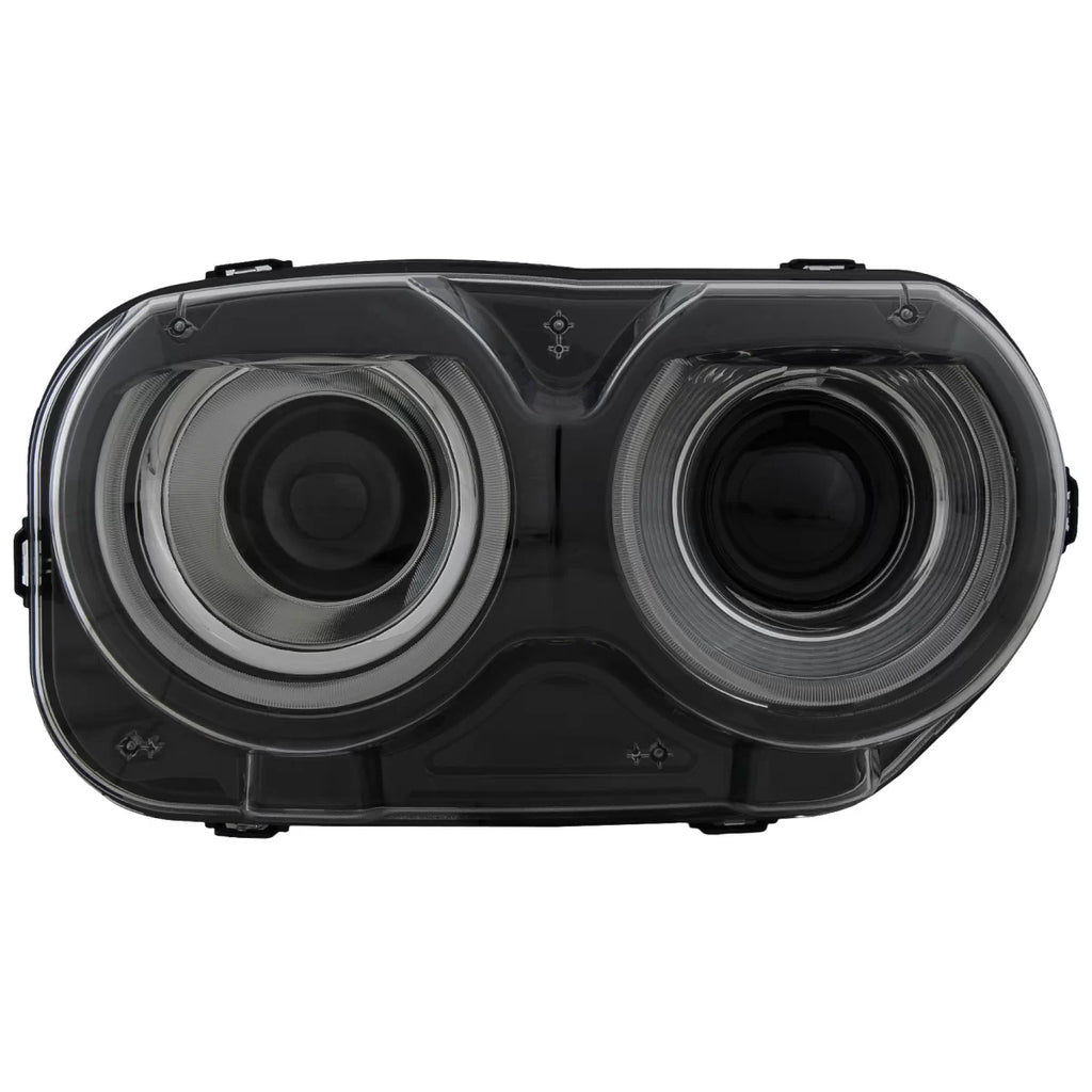 Fari anteriori LED per Dodge Challenger (2015-2023) nero RGB luci