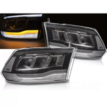 Carica l'immagine nel visualizzatore di Gallery, Fari anteriori LED DRL compatibile DODGE RAM 09-18