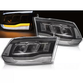 Fari anteriori LED DRL compatibile DODGE RAM 09-18