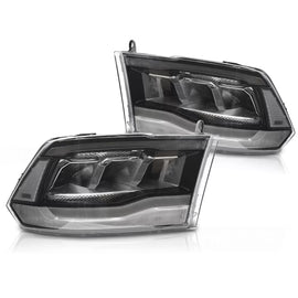 Fari anteriori LED DRL compatibile DODGE RAM 09-18