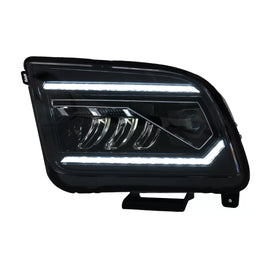 Fari anteriori LED per Ford Mustang V pre-restyling (2005-2009) nero dinamico sequenziale Indicatori di direzione
