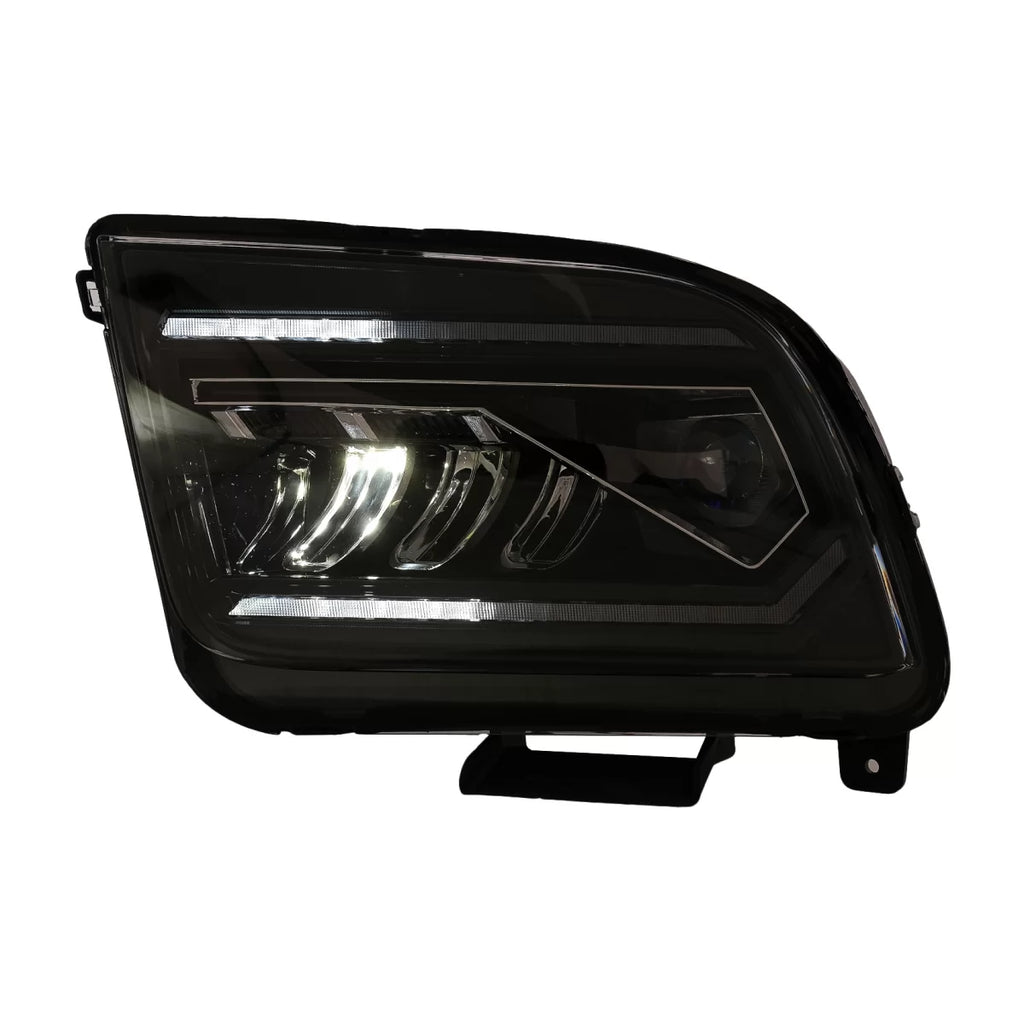 Fari anteriori LED per Ford Mustang V pre-restyling (2005-2009) nero dinamico sequenziale Indicatori di direzione