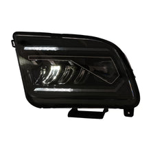Fari anteriori LED per Ford Mustang V pre-restyling (2005-2009) nero dinamico sequenziale Indicatori di direzione