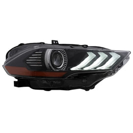 Fari anteriori LED per Ford Mustang VI restyling (2018-2022) nero dinamico Indicatori di direzione RGB DRL