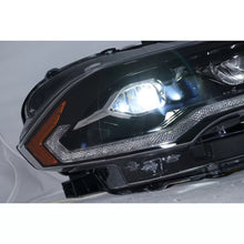Fari anteriori LED per Ford Mustang VI restyling (2018-2023) nero dinamico Indicatori di direzione