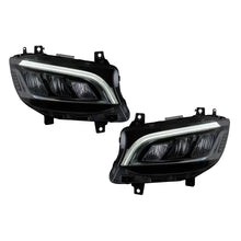 Fari anteriori LED per Mercedes Sprinter III W907 W910 (2019-2027) per alogeno
