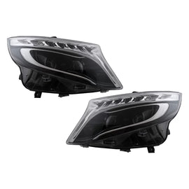 Fari anteriori LED per Mercedes Classe V W447 Vito (2014-2017)