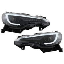 Carica l'immagine nel visualizzatore di Gallery, Fari anteriori LED con fanale posteriore Full LED per Toyota 86 (2012-2019) Subaru BRZ (2012-2018) Scion FR-S