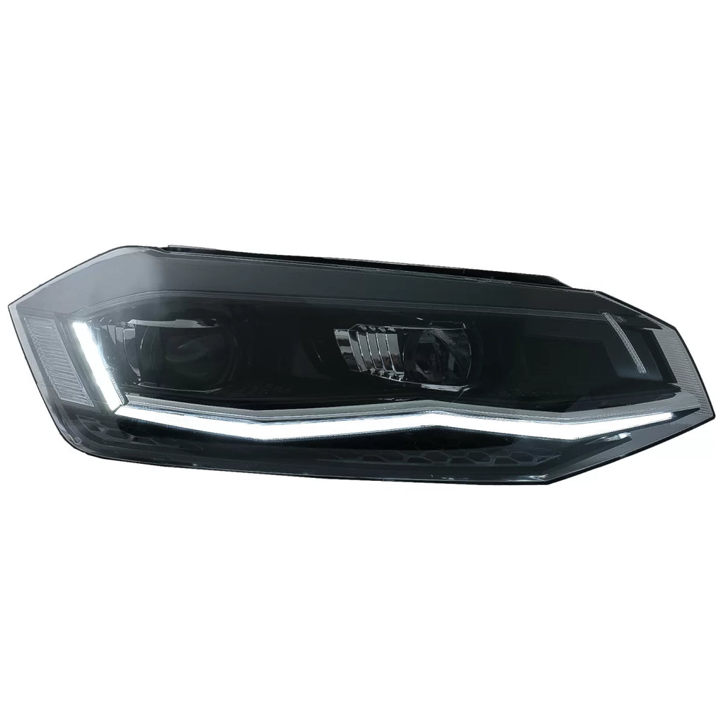 Fari anteriori LED per VW Polo AW MK6 (2018-2020) con dinamico StartUp e sequenziale Indicatori di direzione