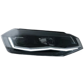 Fari anteriori LED per VW Polo AW MK6 (2018-2020) con dinamico StartUp e sequenziale Indicatori di direzione