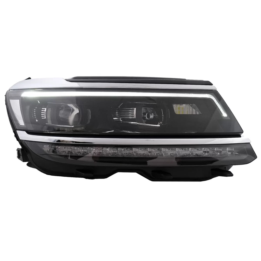 Fari anteriori LED per VW Tiguan II Mk2 (2016-2019) R-Line Matrix design sequenziale dinamico Indicatori di direzione