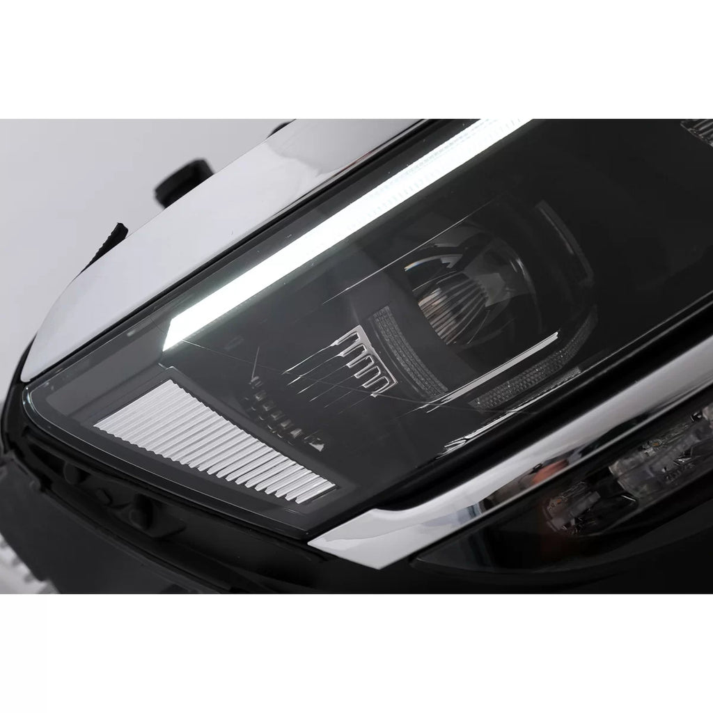 Fari anteriori LED per VW Tiguan II Mk2 (2016-2019) R-Line Matrix design sequenziale dinamico Indicatori di direzione