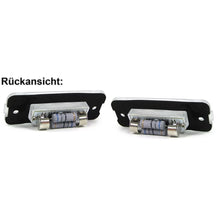 LED Luce targa bianco 6000K per Mercedes ML W164 08-11 GL X164 R W251