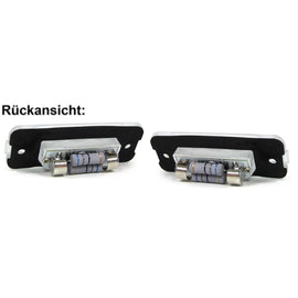 LED Luce targa bianco 6000K per Mercedes ML W164 08-11 GL X164 R W251