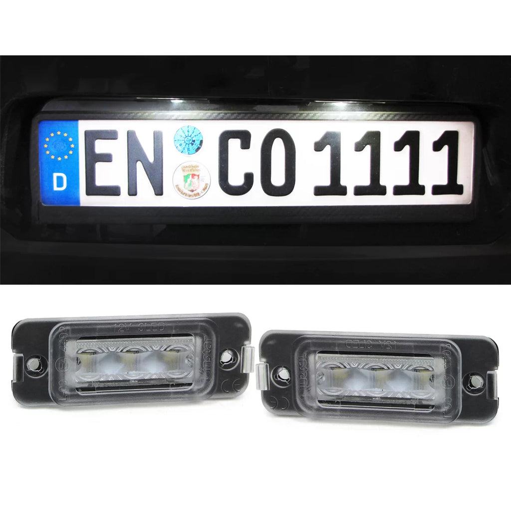 LED Luce targa bianco 6000K per Mercedes ML W164 08-11 GL X164 R W251