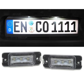 LED Luce targa bianco 6000K per Mercedes ML W164 08-11 GL X164 R W251