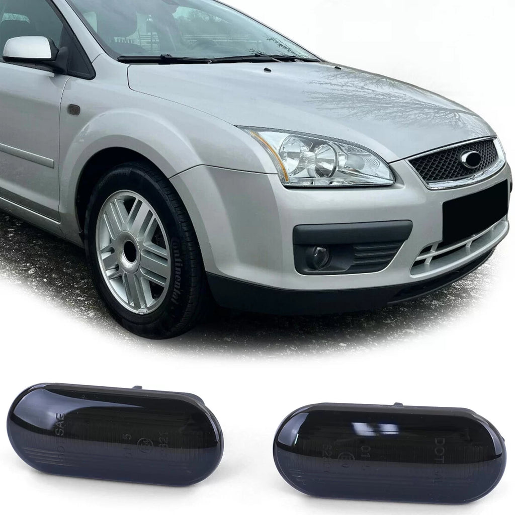 LED barra luminosa laterale frecce nero per Ford Focus 2 04-08 Fusion Fiesta 5 01-08