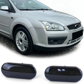 LED barra luminosa laterale frecce nero per Ford Focus 2 04-08 Fusion Fiesta 5 01-08