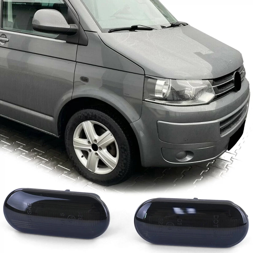 LED barra luminosa laterale frecce nero per VW T5 Transporter Caravelle Multivan da 03