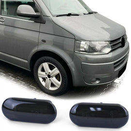 LED barra luminosa laterale frecce nero per VW T5 Transporter Caravelle Multivan da 03