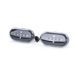 LED laterale freccia set trasparente vetro nero per Smart Fortwo 453 Coupe Cabrio da 2014