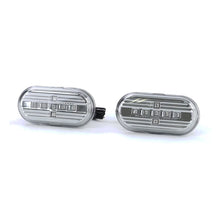 LED laterale freccia set trasparente vetro cromato per Smart Fortwo 453 Coupe Cabrio da 2014