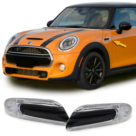 LED laterale frecce con nero modanatura per Mini un Cooper F55 F56 F57 2014-2021