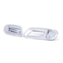 Carica l'immagine nel visualizzatore di Gallery, LED laterale frecce trasparente vetro cromato per Mini un Cooper S F55 F56 F57 2014-2021