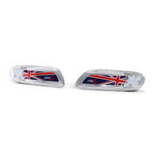 LED laterale frecce Union Jack rosso blu per Mini un Cooper S F55 F56 F57 2014-21