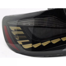 Carica l'immagine nel visualizzatore di Gallery, Kit fanali posteriori LED per BMW Serie 2 F22 Coupe, F23 Cabriolet 2013-2021, M2 F87 2016-2021, con fumé base, sinistro