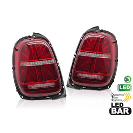 Kit fanali posteriori LED per Mini Cooper F55 hatchback 5 porte 2012-2017, F56 hatchback 3 porte, F57 cabriolet